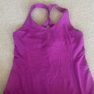 Lulu lemon purple tank top